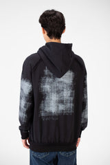 Men's Oversize Printed Hoodie Sweatshirt