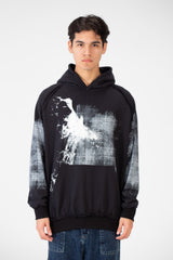Men's Oversize Printed Hoodie Sweatshirt