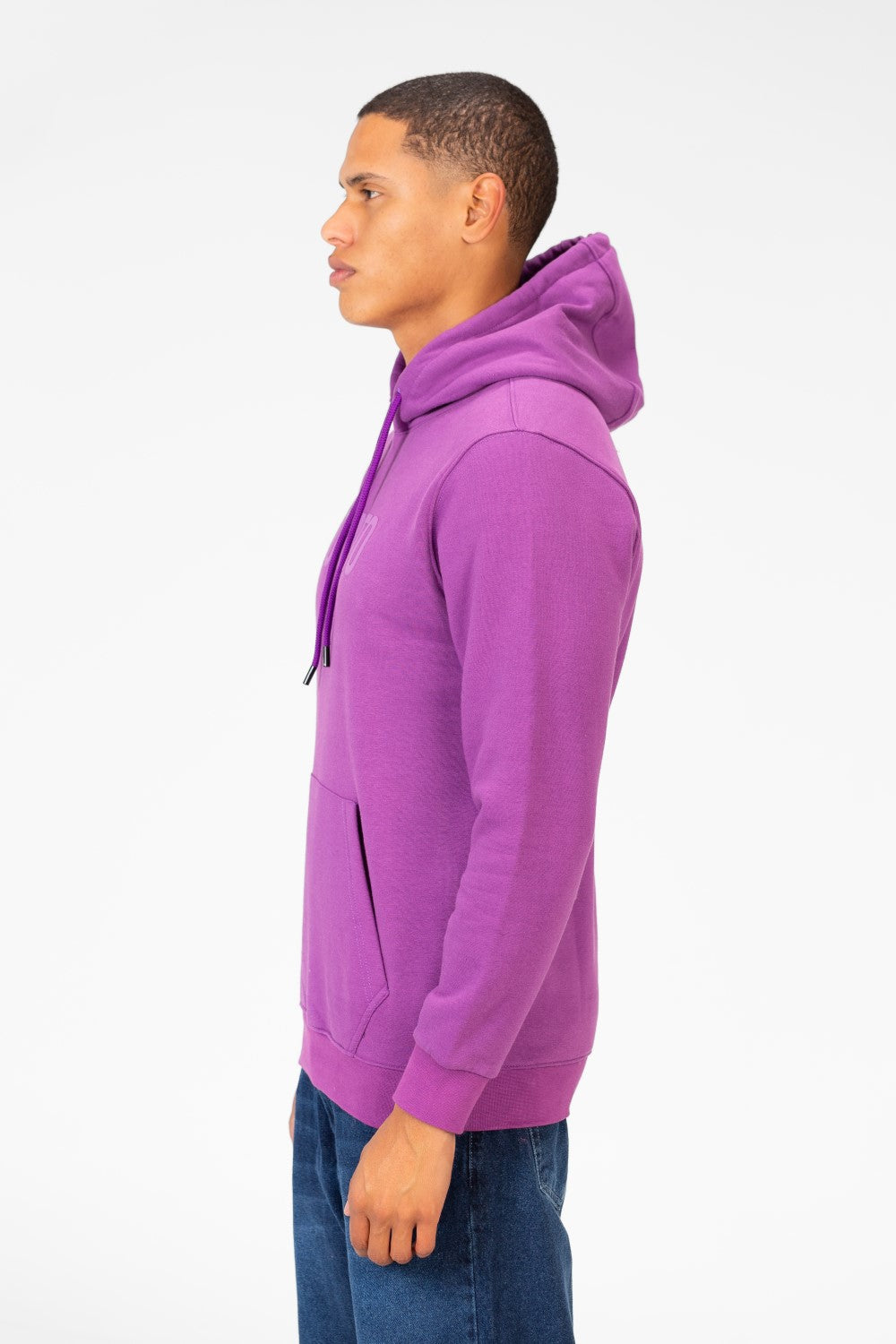 Men's Tomato Basic Long Sleeve Hoodie Sweatshirt