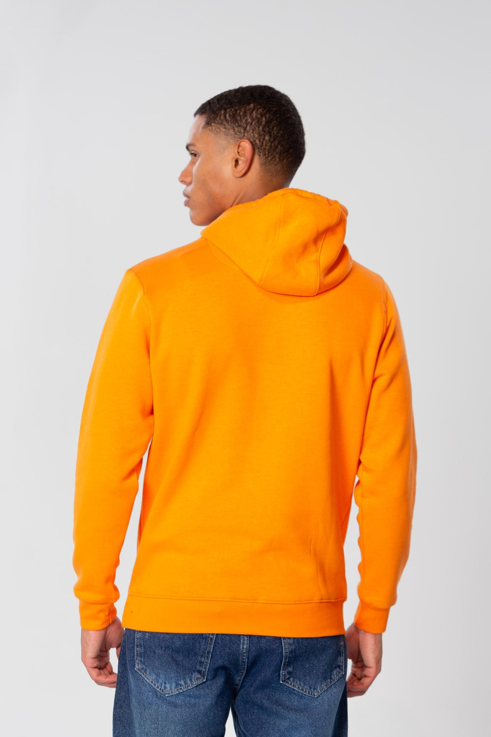 Men's Slim Fit Hoodie Sweatshirt With Side Print