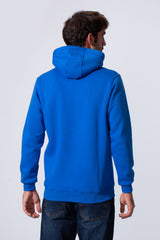 Men's Basic Slim Fit Milton Long Sleeve Hoodie Sweatshirt