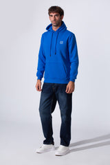 Men's Basic Slim Fit Milton Long Sleeve Hoodie Sweatshirt