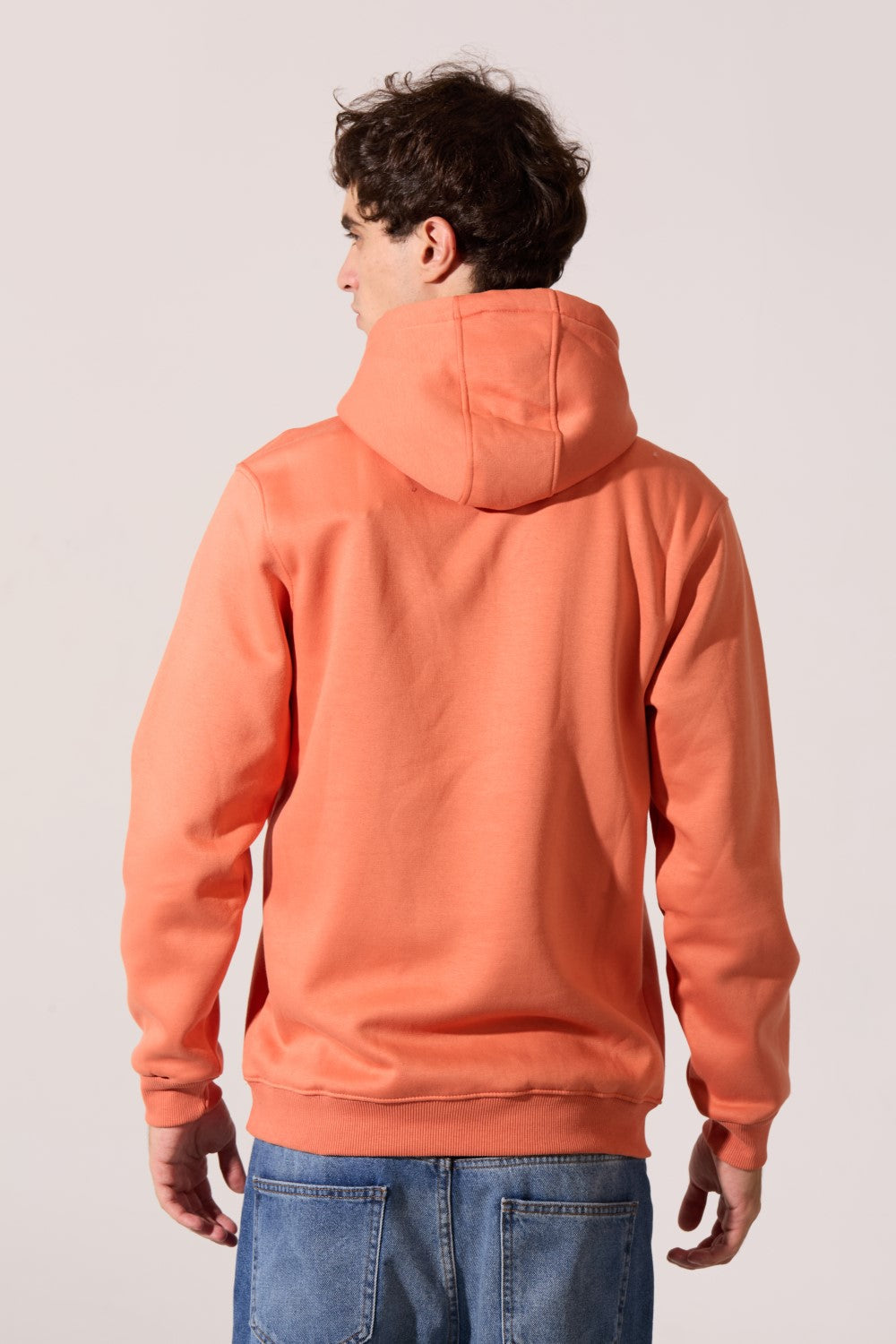 Men's Slim Fit Milton Hooded Sweatshirt With A Front Kangaroo Pocket