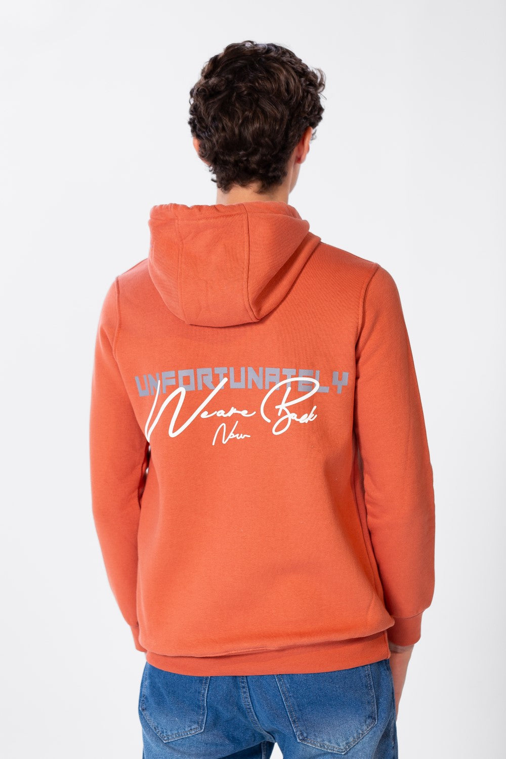 Men's Hoodie Sweatshirt With Kangaroo Pocket And Comfortable Fit