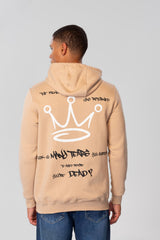 Men's Hoodie Sweatshirt With Front And Back Print
