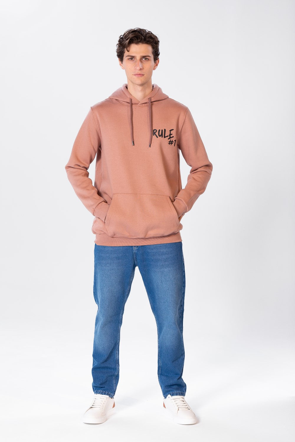 Men's Hoodie Sweatshirt With Front Pocket