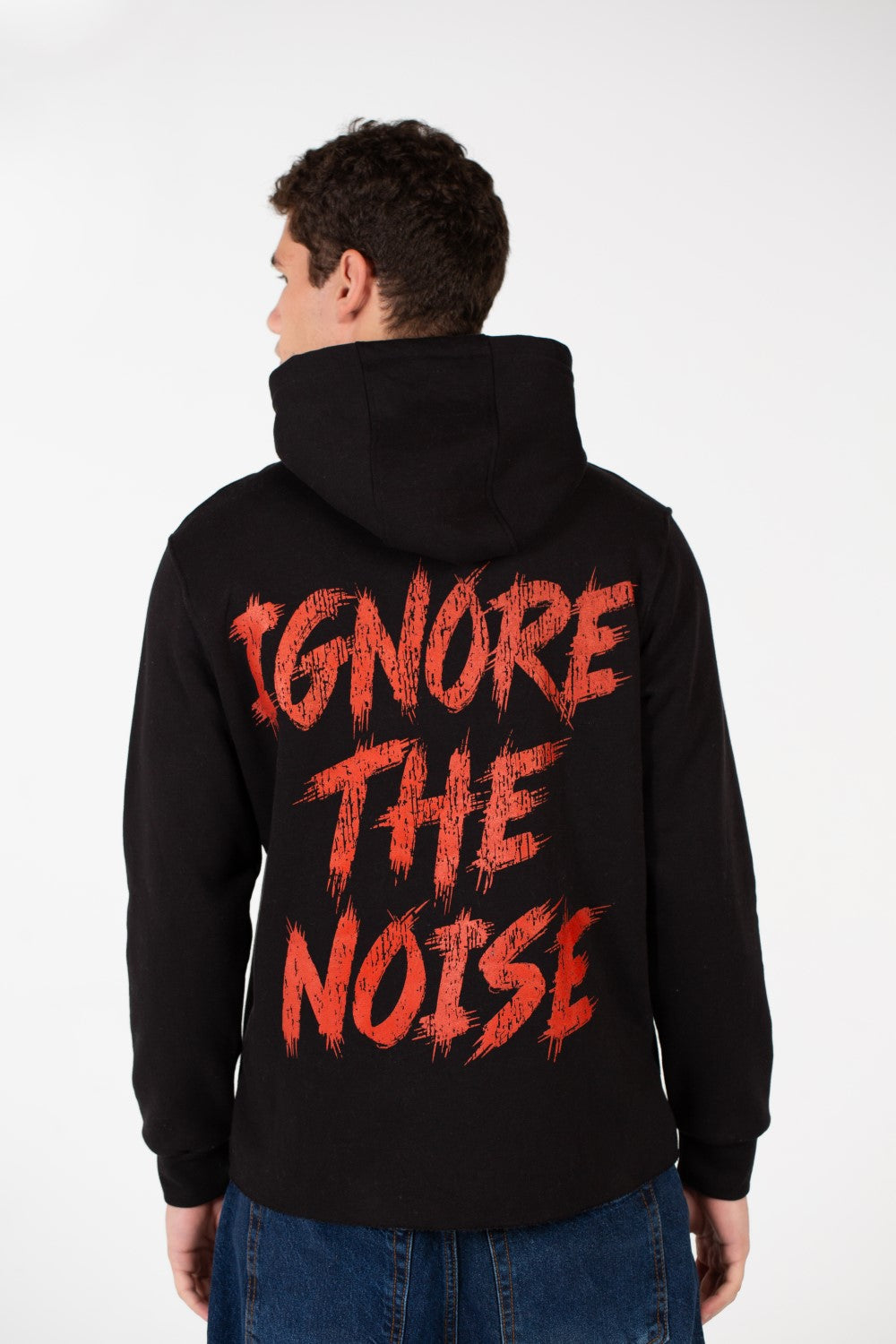Men's Text Print Hoodie Sweatshirt