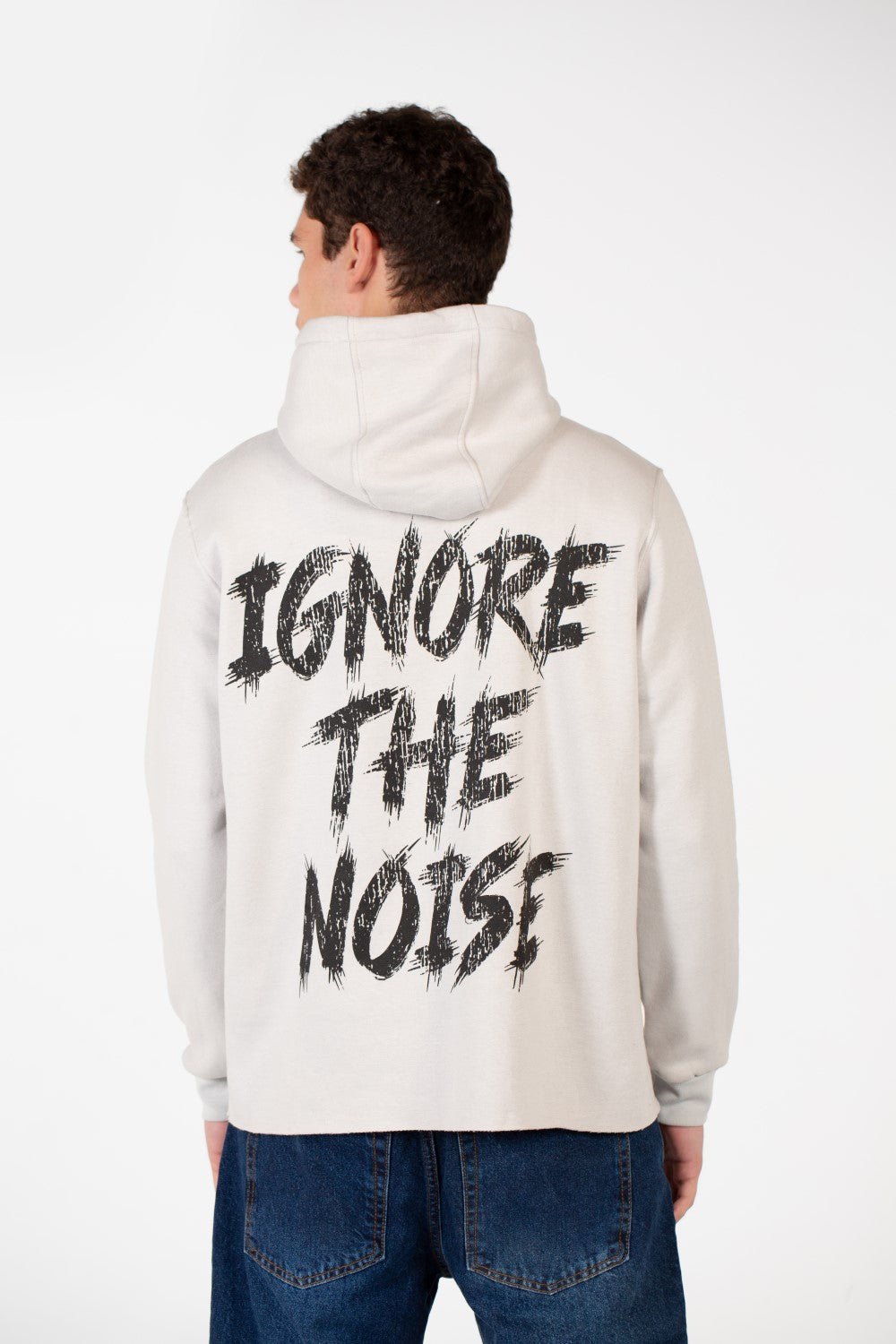 Men's Text Print Hoodie Sweatshirt