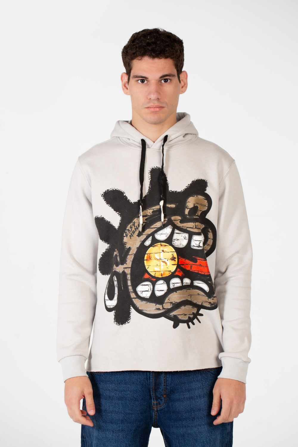 Men's Text Print Hoodie Sweatshirt
