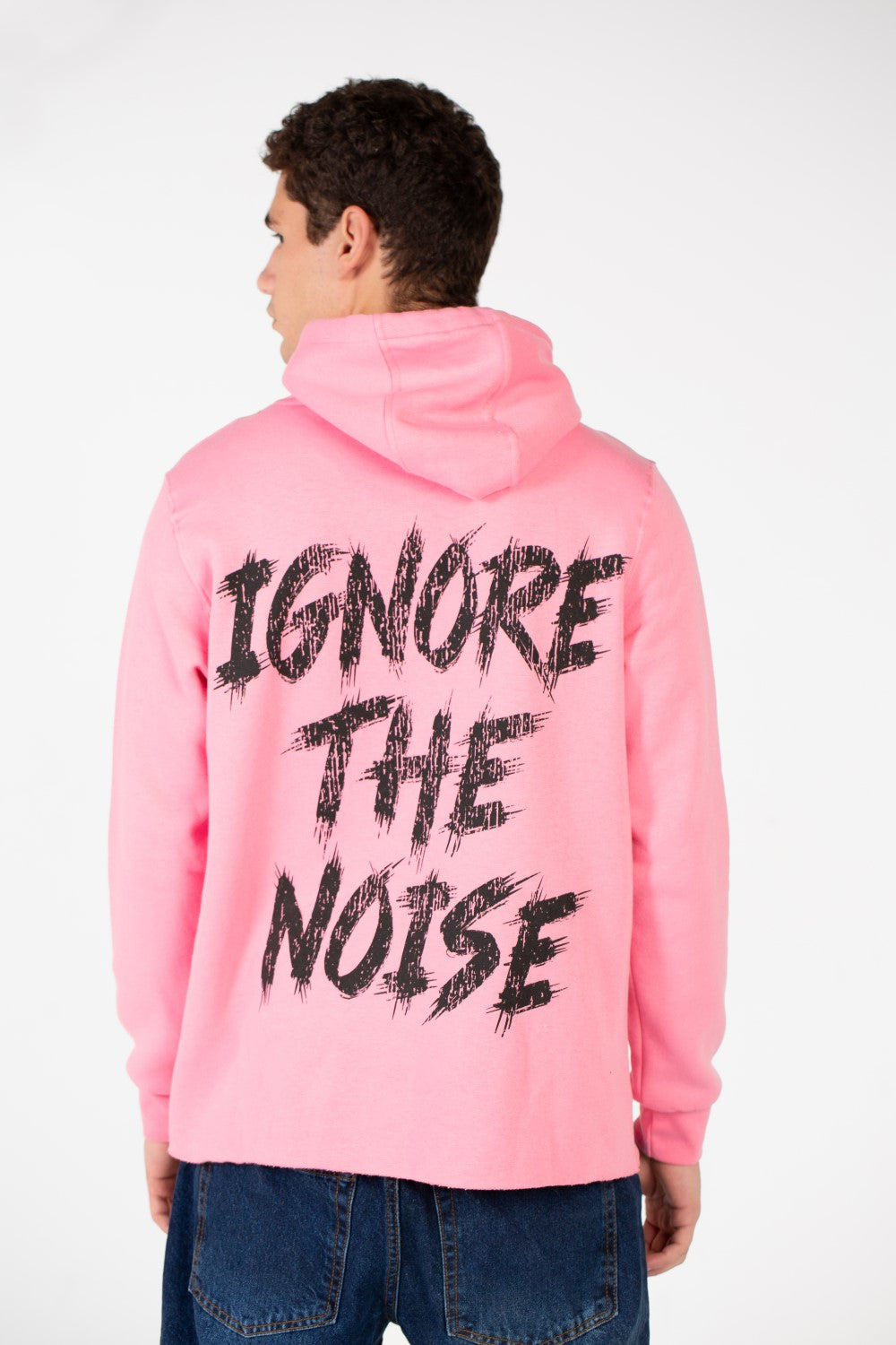 Men's Text Print Hoodie Sweatshirt