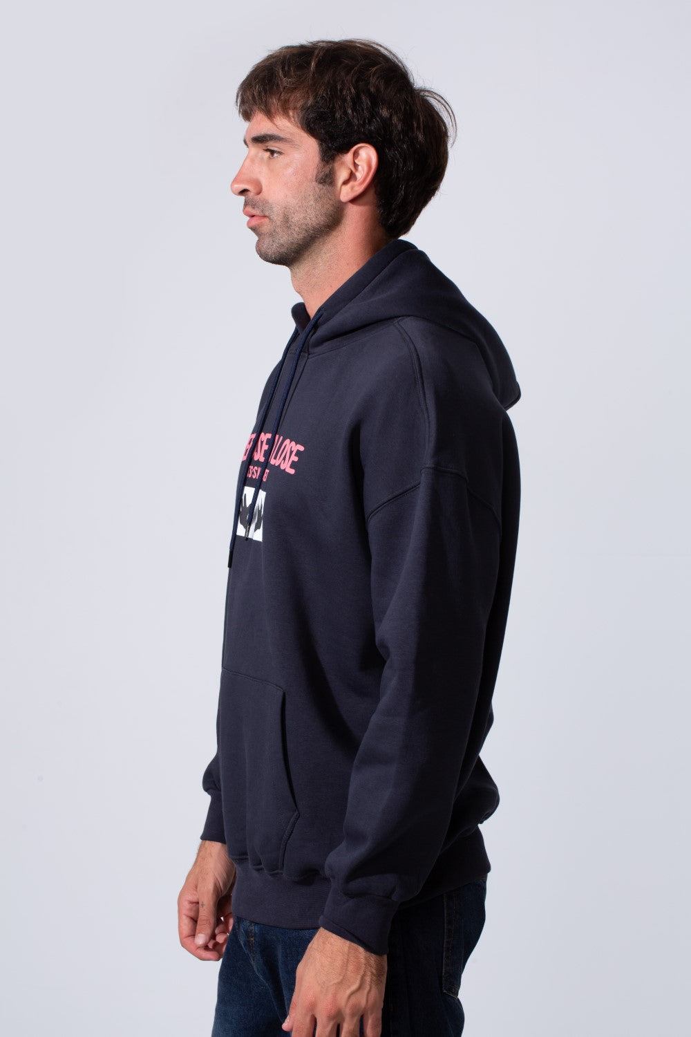 Men's Milton Regular Fit Graphic Print Hoodie Sweatshirt