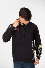 Men's Milton Printed Long Sleeve Hoodie