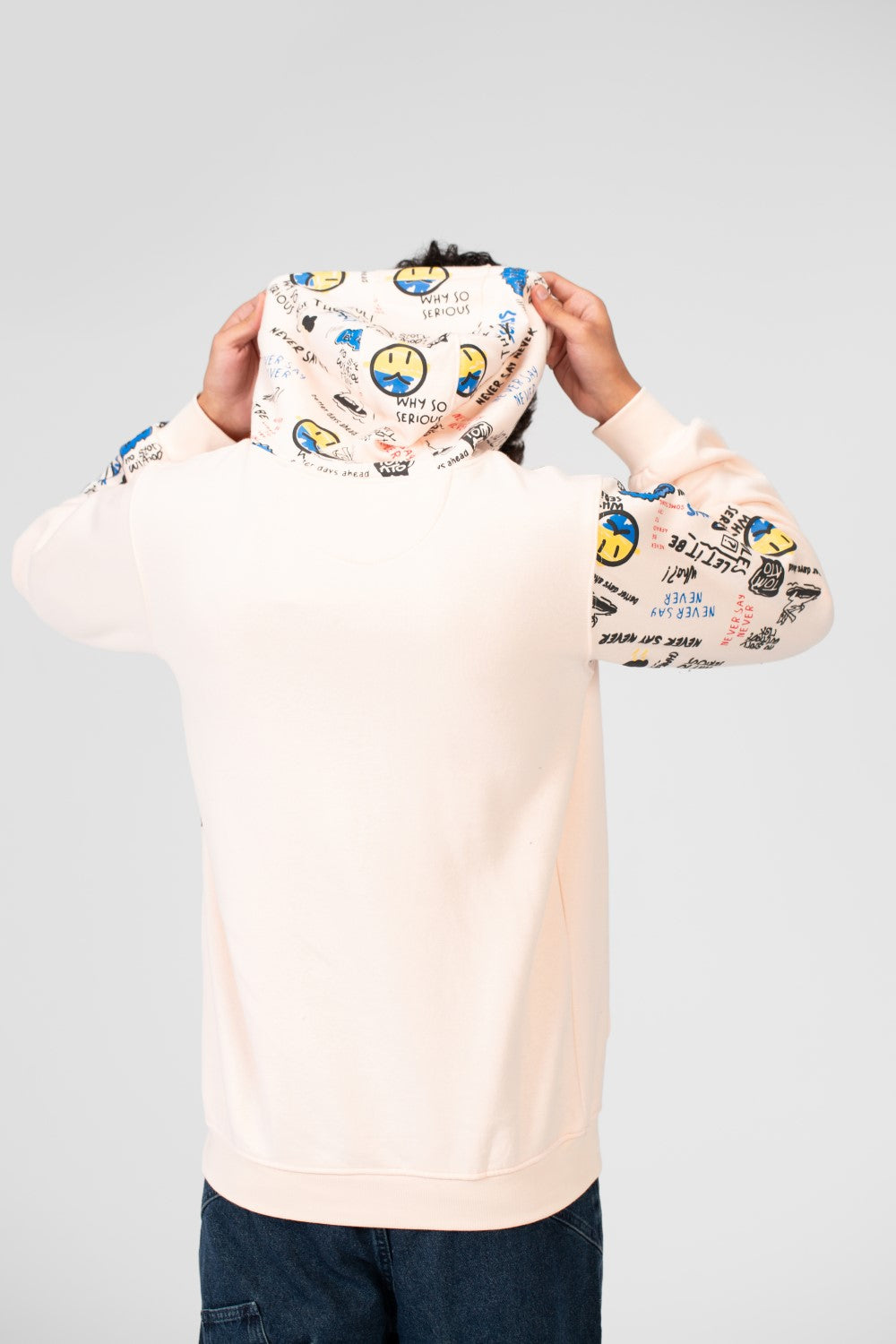 Men's Milton Printed Long Sleeve Hoodie