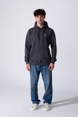 Men's Slim Fit Milton Basic Hoodie Sweatshirt With Front Kangaroo Pocket