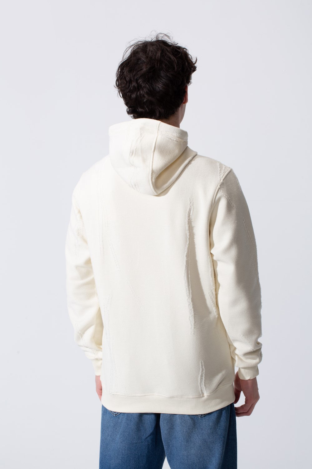 Men's Slim Fit Hood Sweatshirt With A Front Kangaroo Pocket In A Modern Design