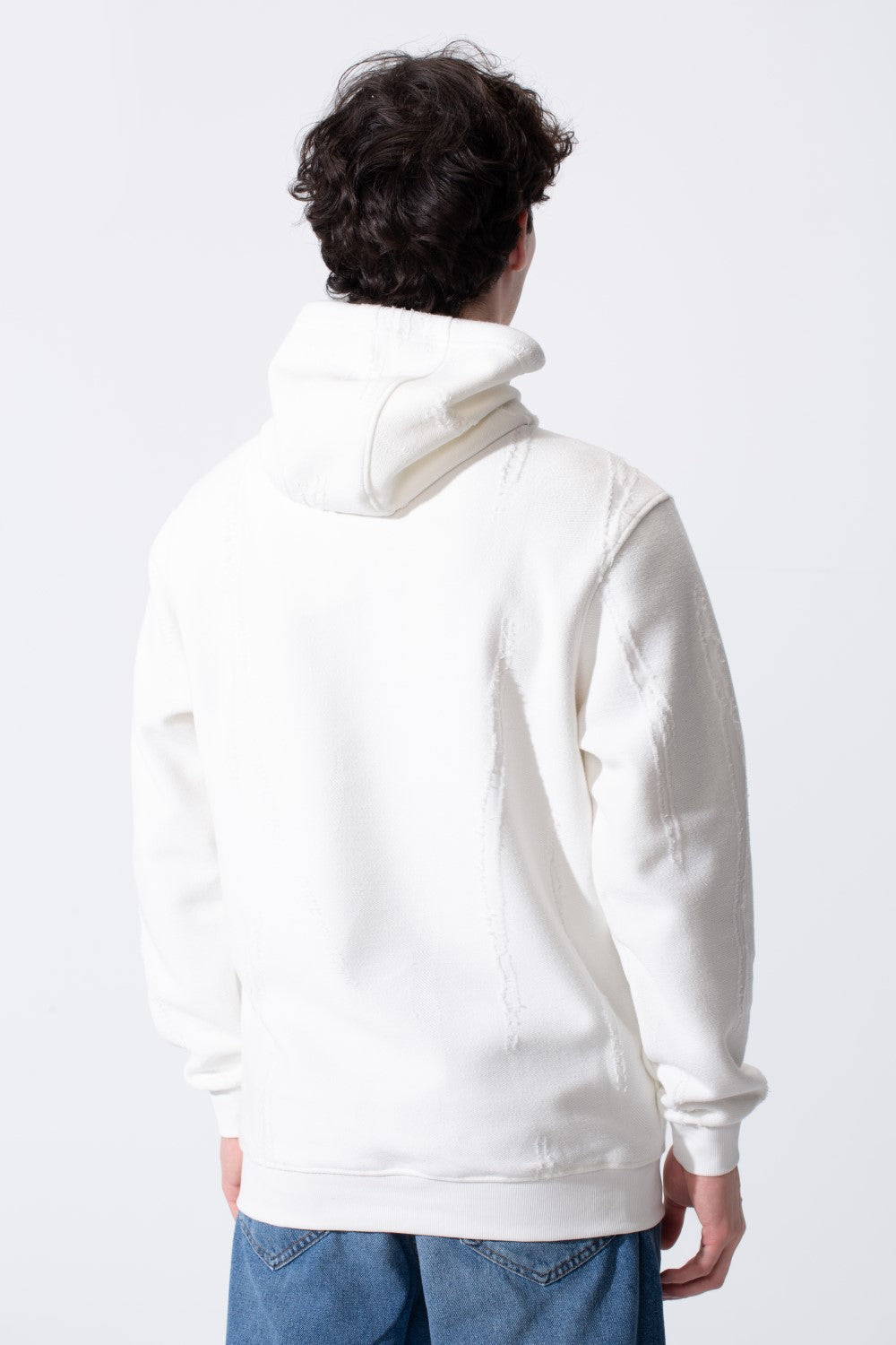 Men's Slim Fit Hood Sweatshirt With A Front Kangaroo Pocket In A Modern Design