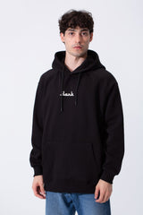 Men's Regular Fit Melton Sweatshirt With Graphic Print And Hood
