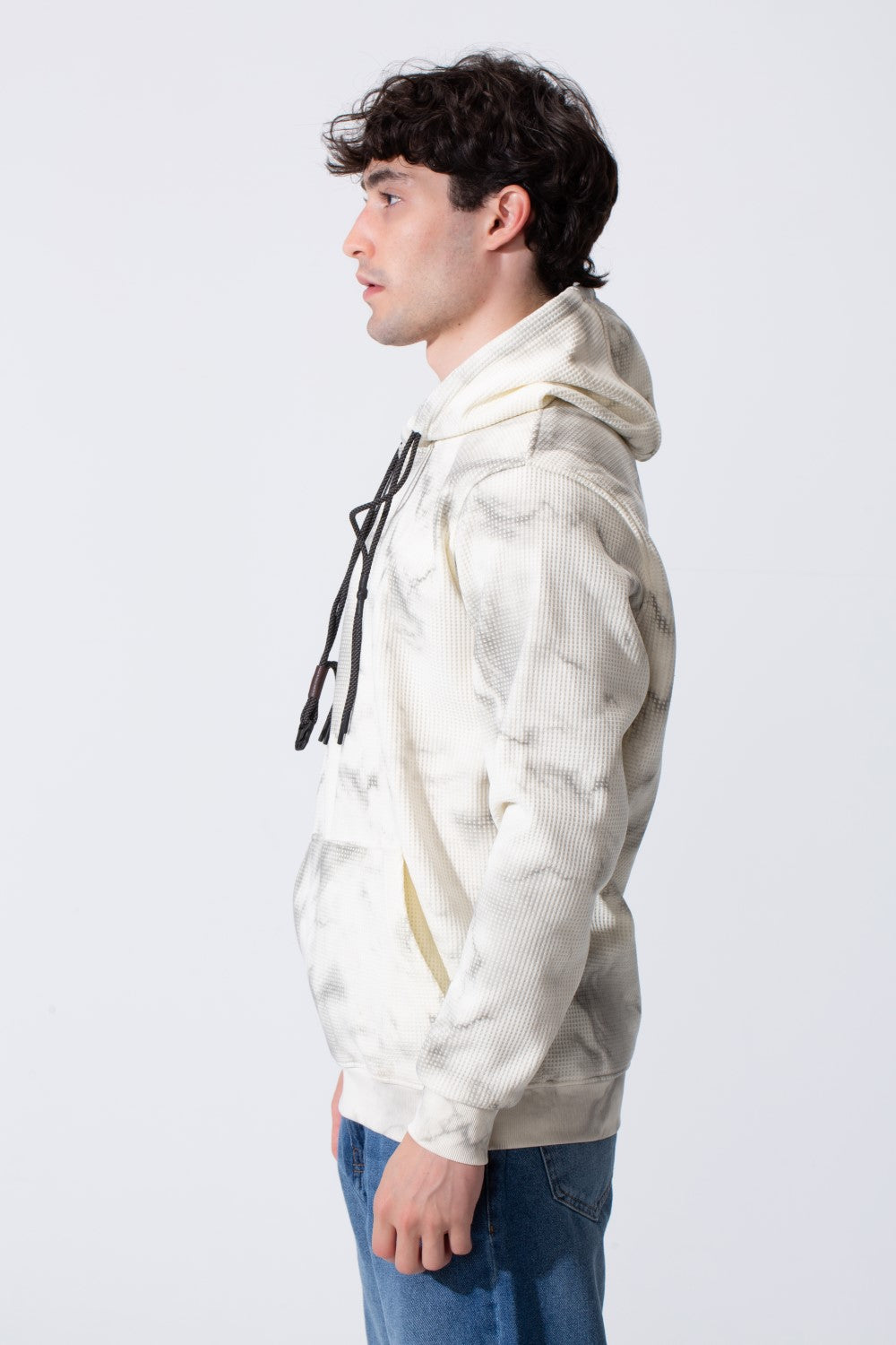 Men's Tie Dye Slim Fit Long Sleeve Sweatshirt