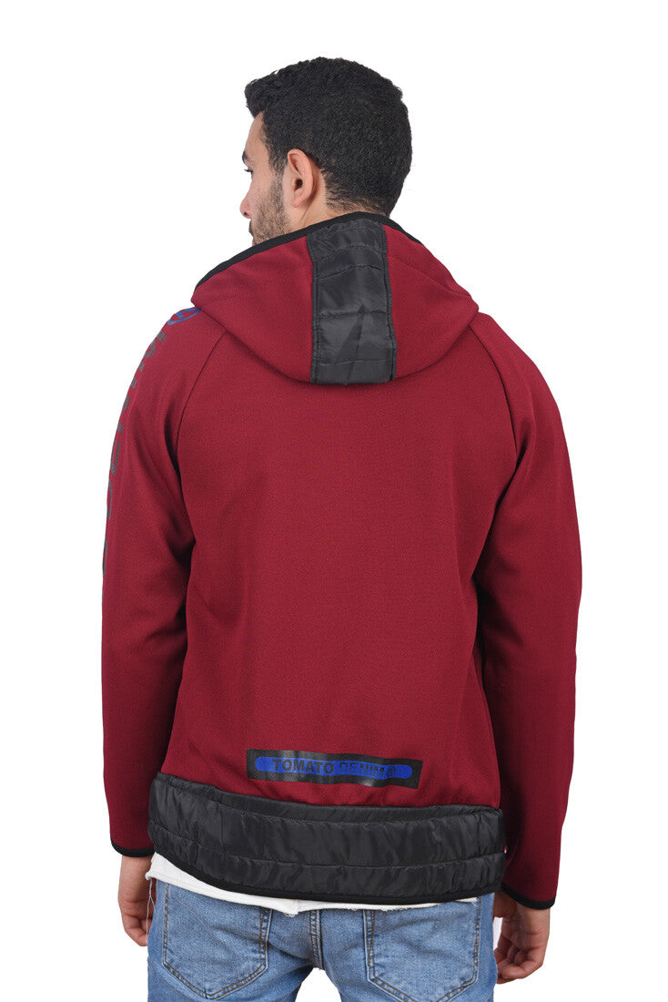Men's Winter Hooded Padded Sweatshirt