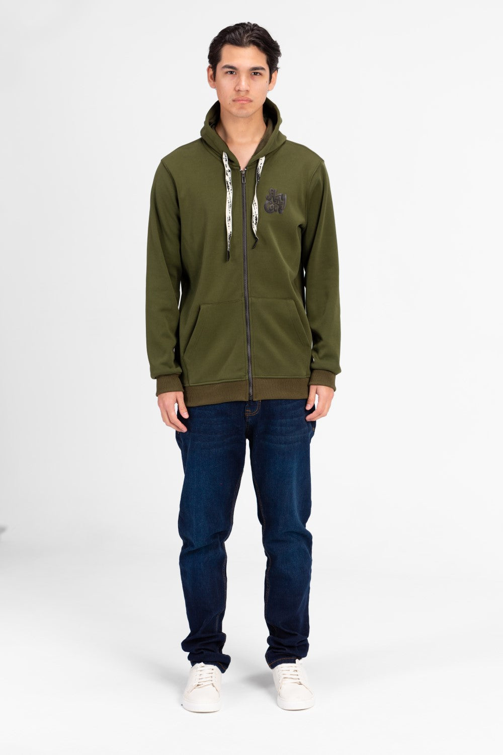 Men's full zip Hood sweatshirt