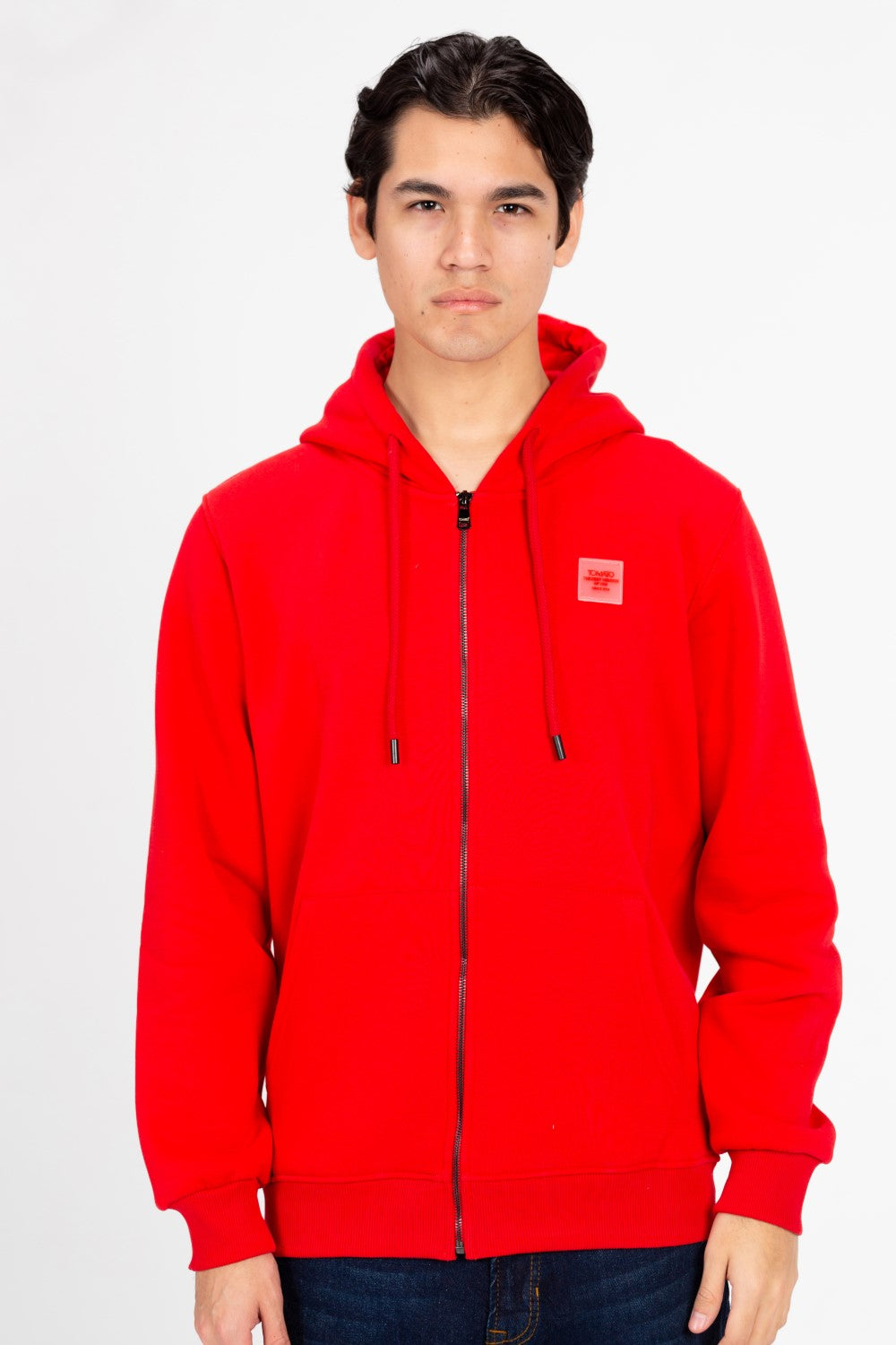 Men's Tomato Basic Daily Zip Sweatshirt