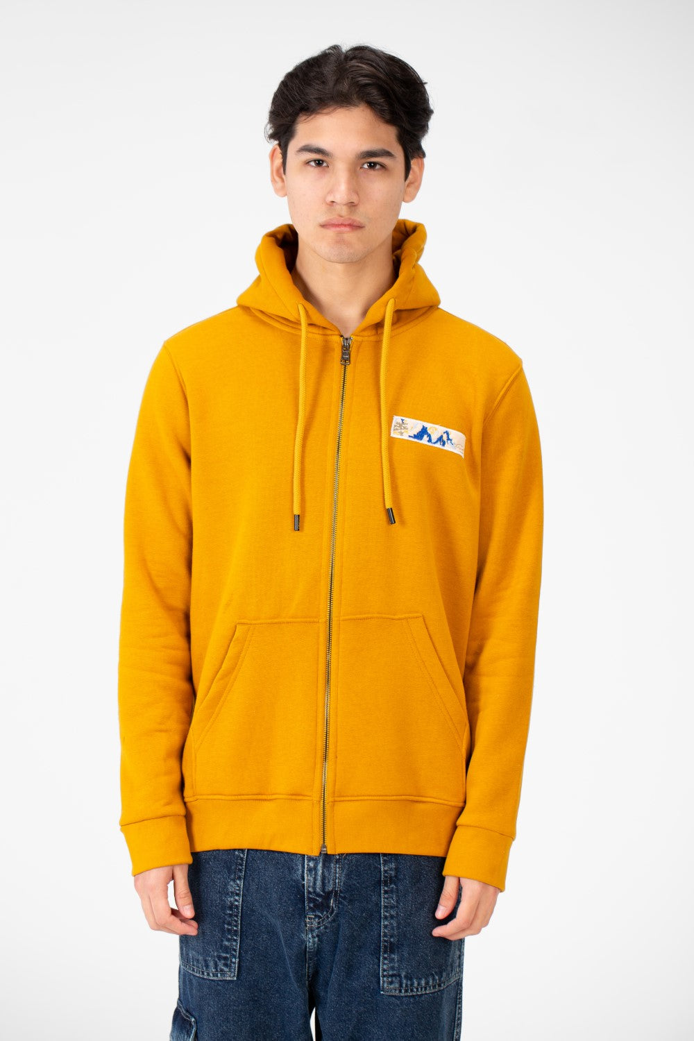 Men's Printed Long Sleeves Hooded Sweatshirt