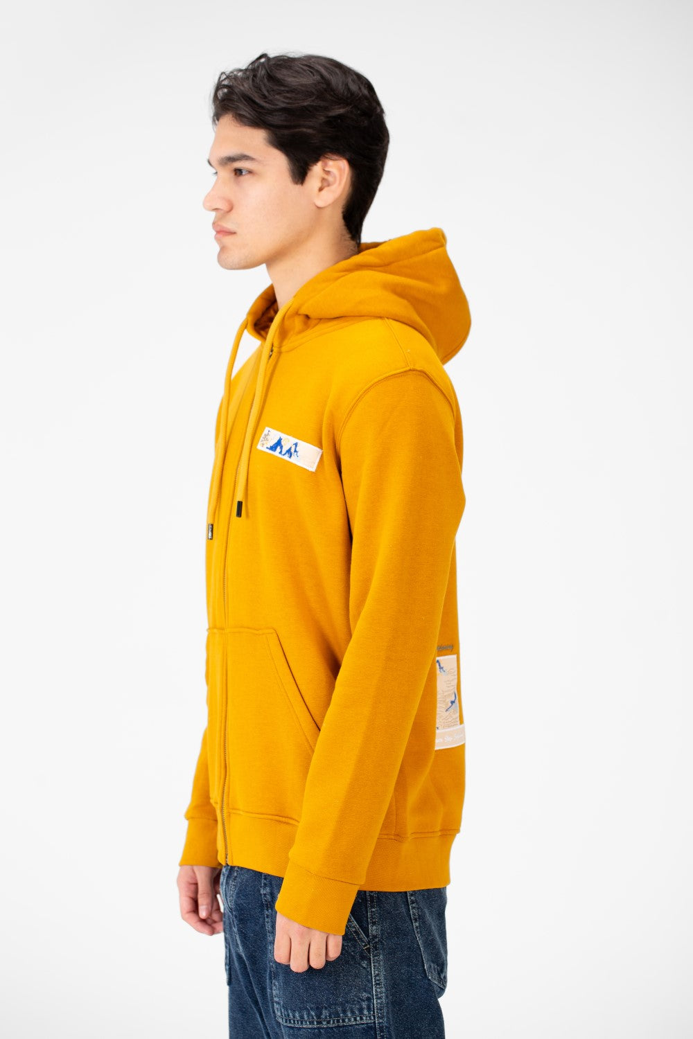 Men's Printed Long Sleeves Hooded Sweatshirt