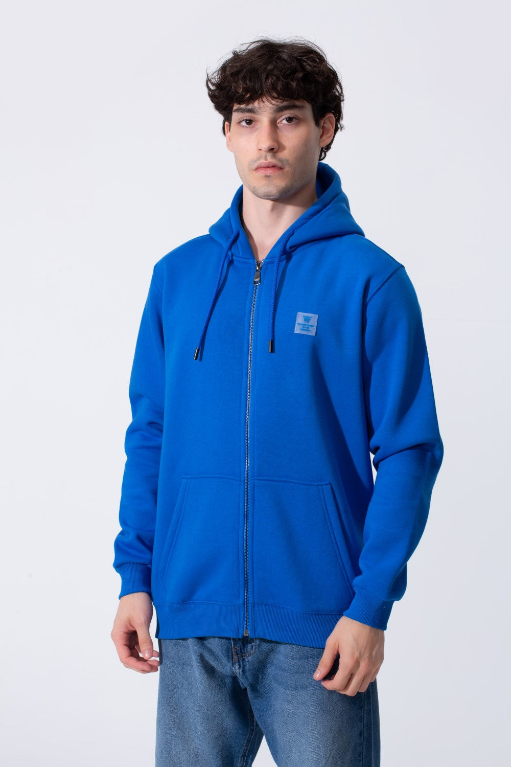 Men's Full Zip Slim Fit Milton Hoodie Sweatshirt