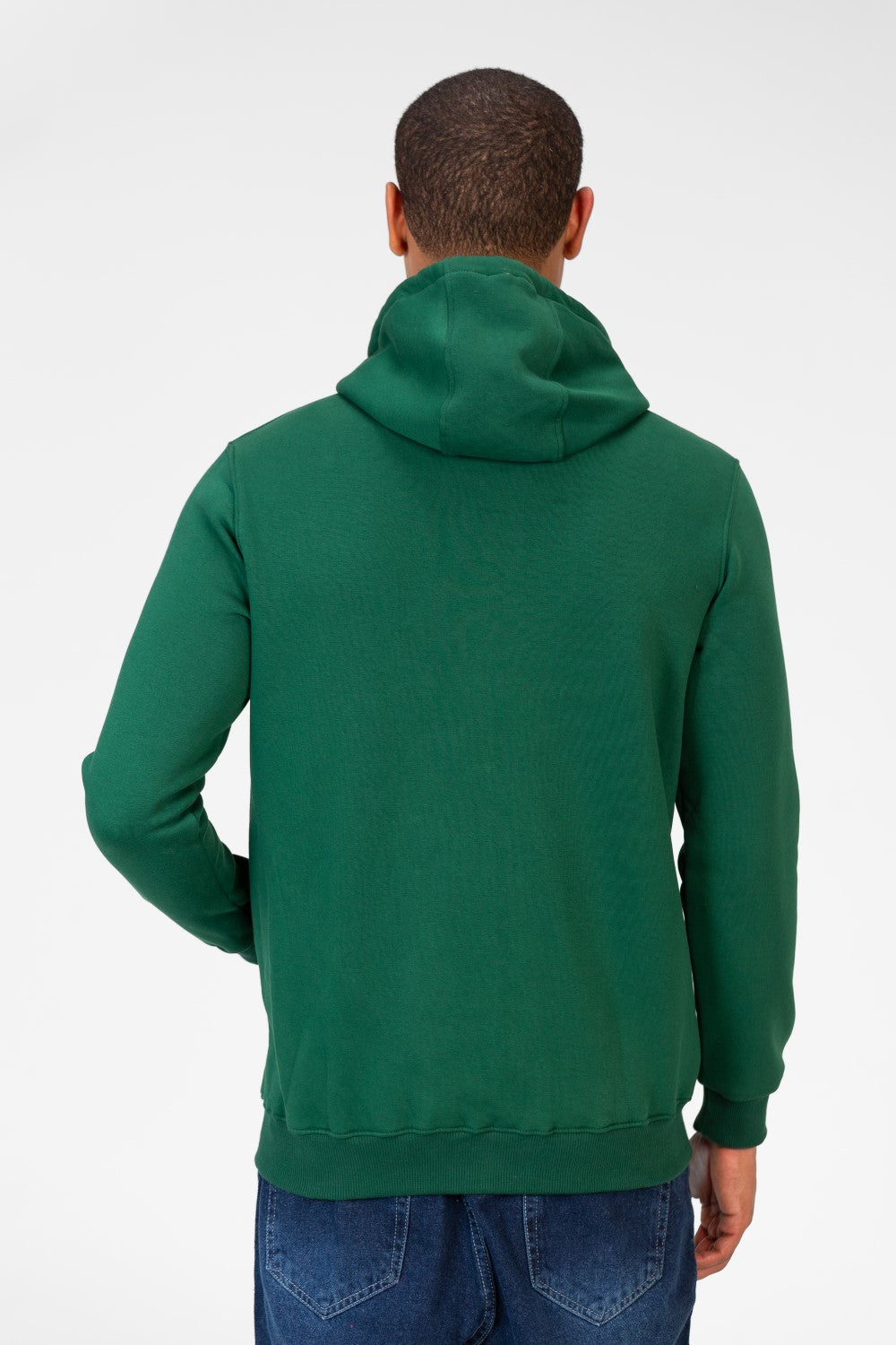 Men's Basic Sweatshirt With Zippers And Front Pockets