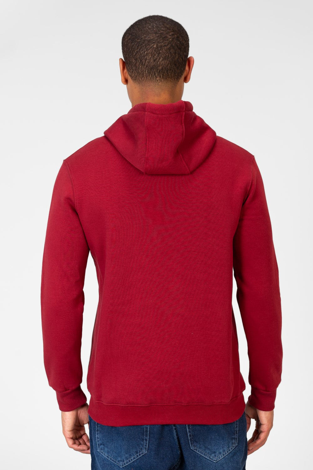 Men's Basic Sweatshirt With Zippers And Front Pockets