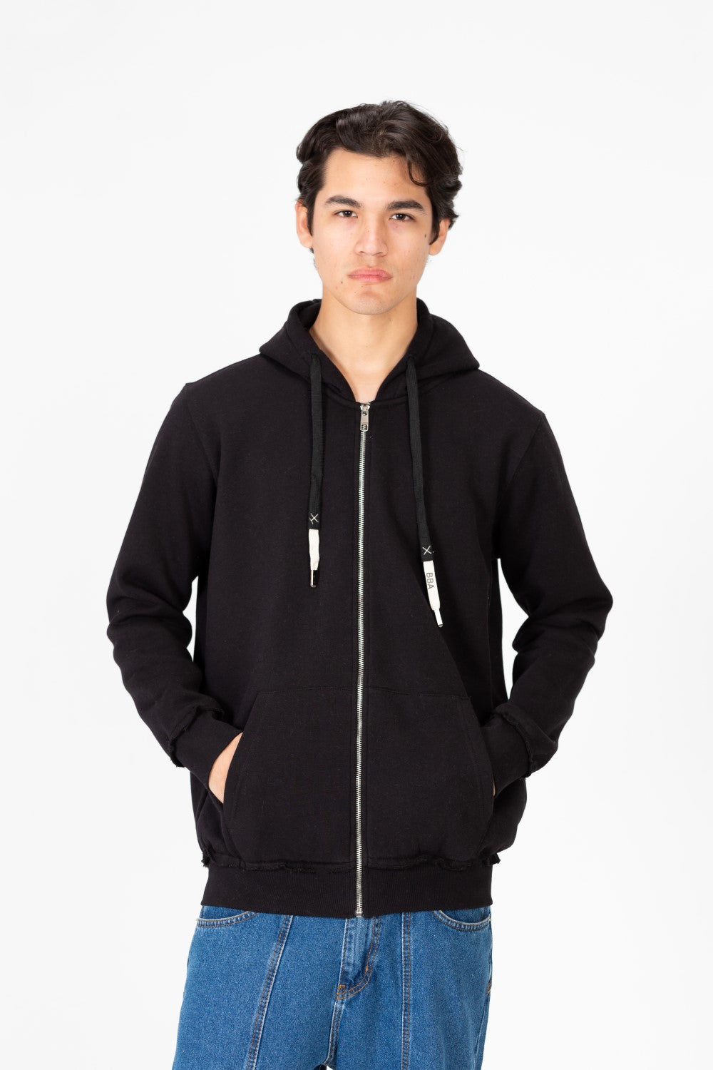 Men's Front Zip Hood Sweatshirt
