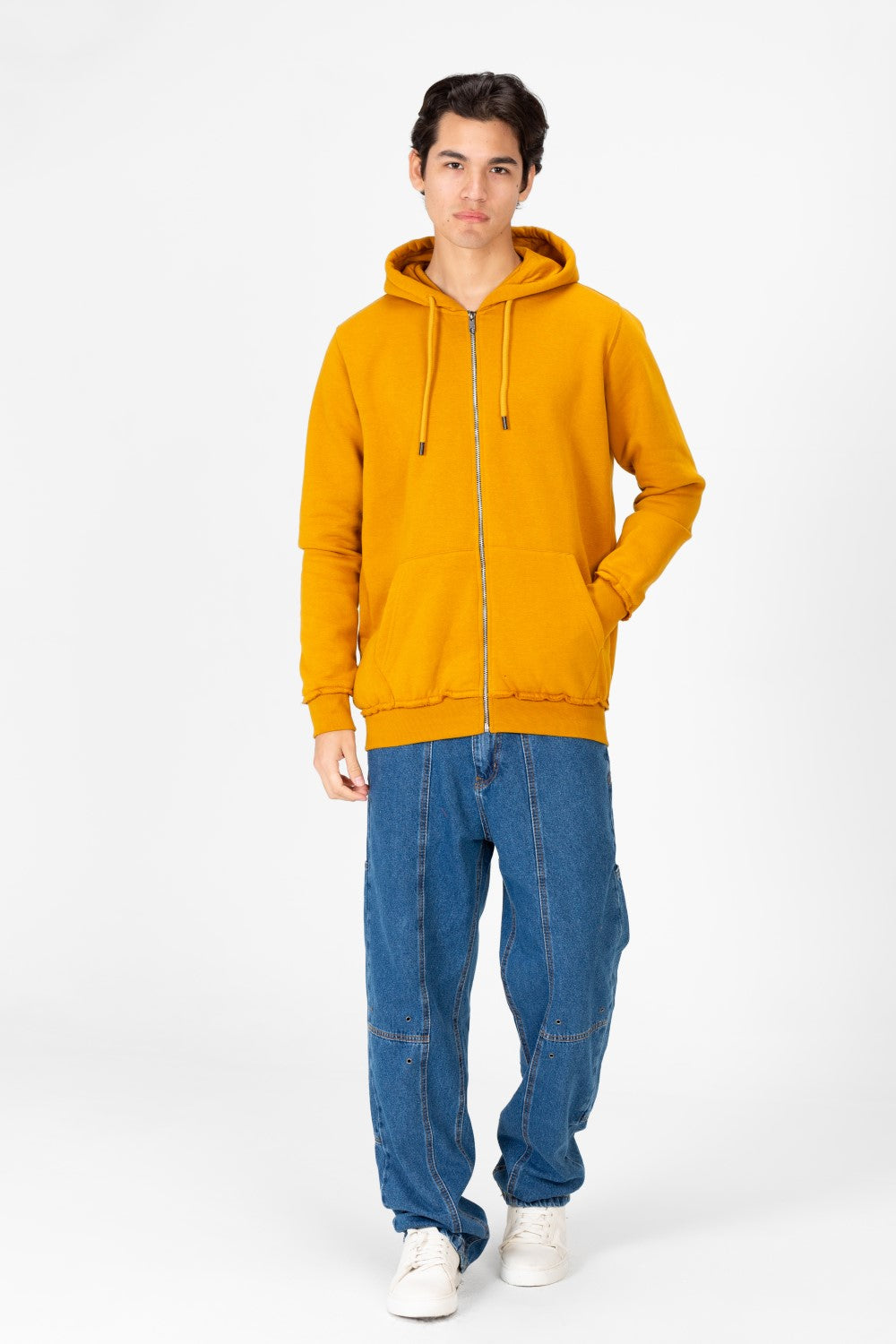 Men's Front Zip Hood Sweatshirt