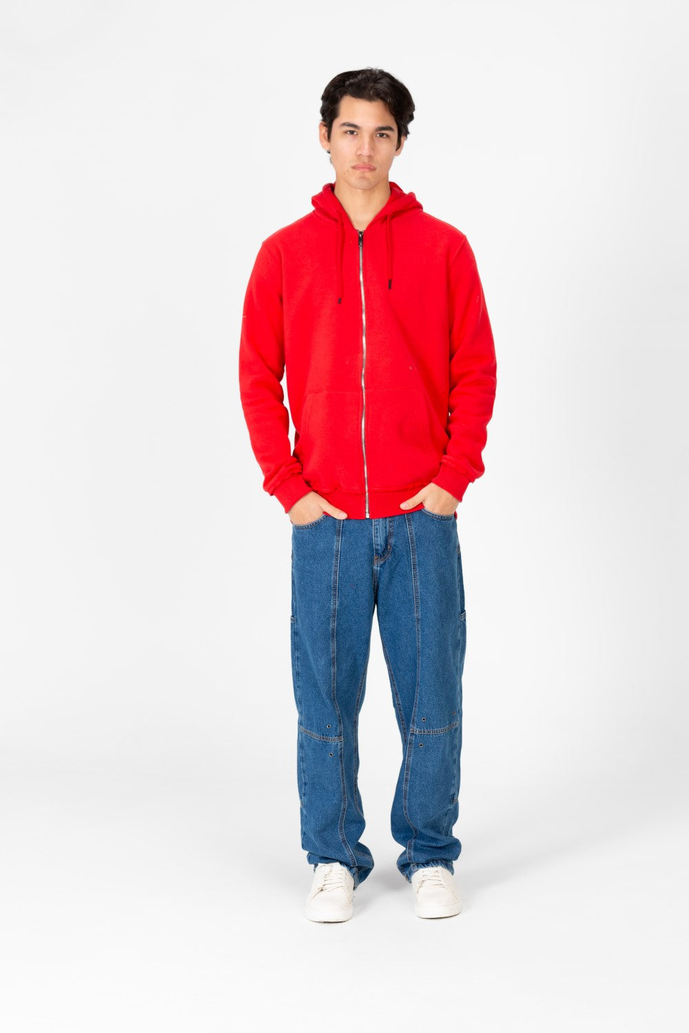 Men's Front Zip Hood Sweatshirt