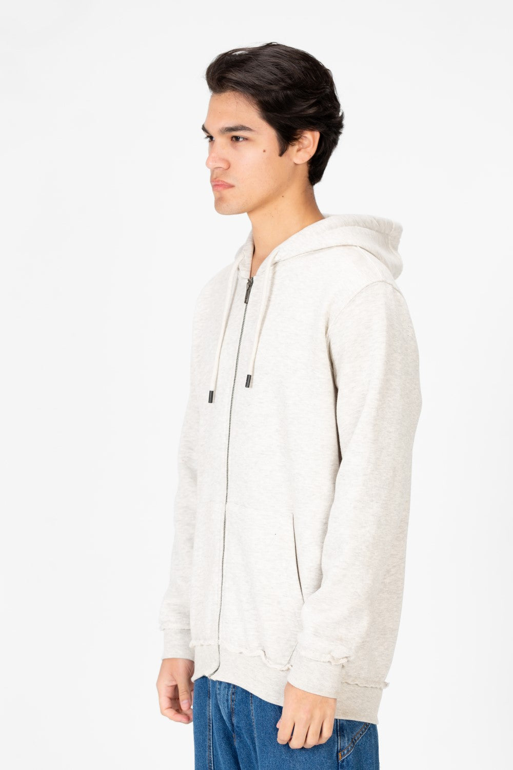 Men's Front Zip Hood Sweatshirt