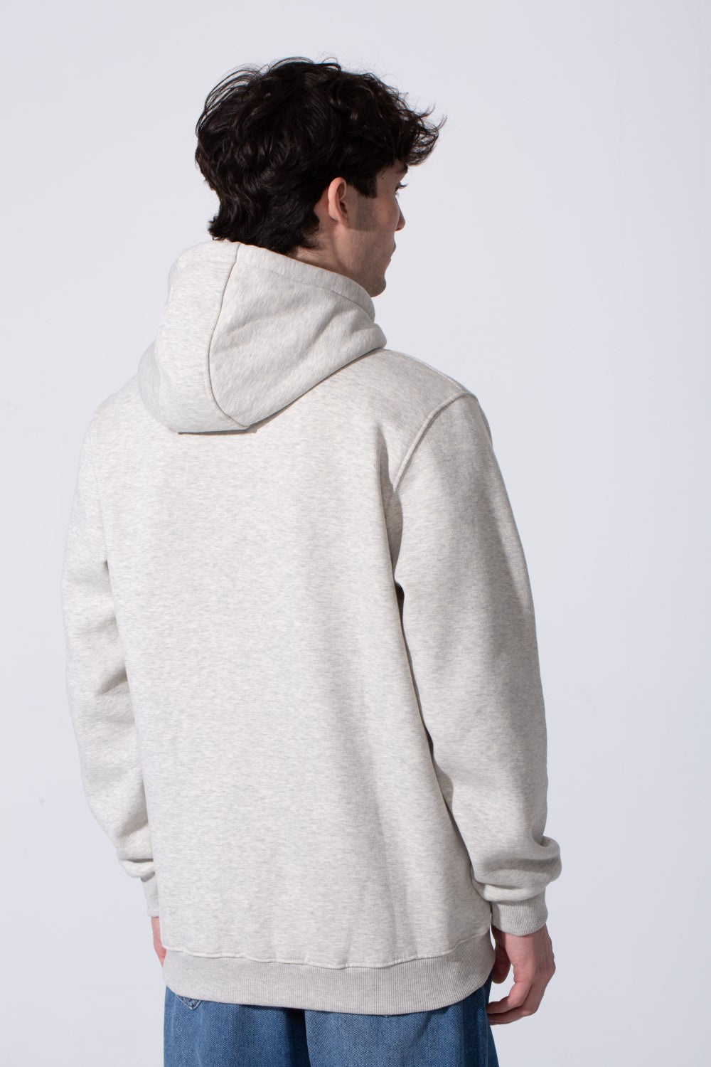 Men's Tomato Slim Fit Milton Full Zip Hoodie Sweatshirt