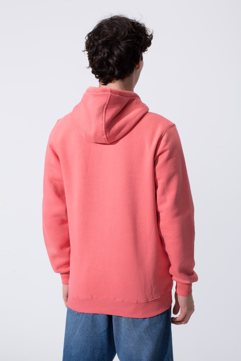 Men's Milton Basic Slim Fit Zip-Up Sweatshirt With Full Sleeves And Hood