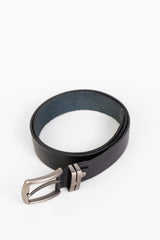 حزام جلد كاجوال رجالي من Tomato مع ثقوب نقطية