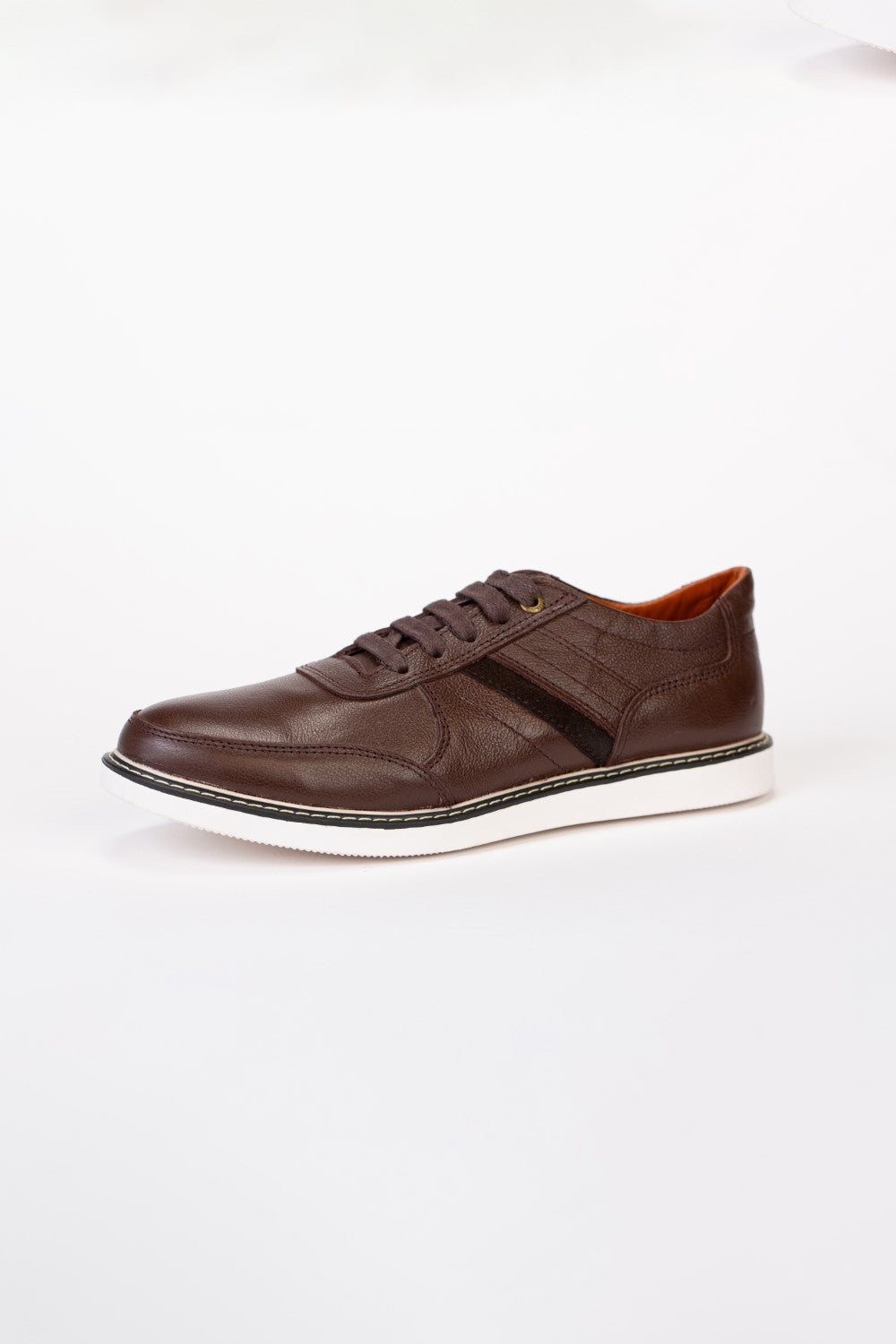 Mens Leather Shoes With Suede Part Suitable For Everyday Wear