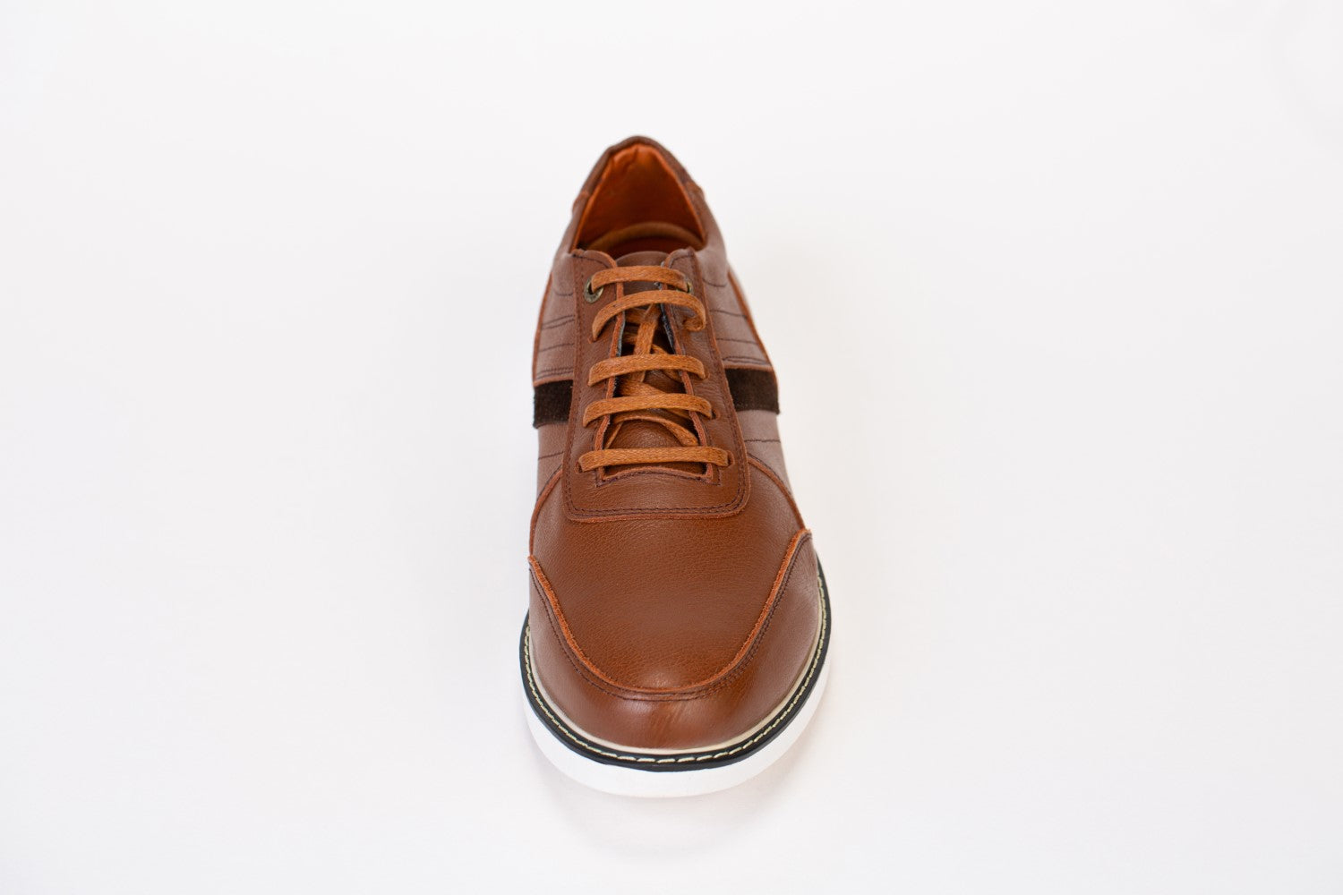 Mens Leather Shoes With Suede Part Suitable For Everyday Wear