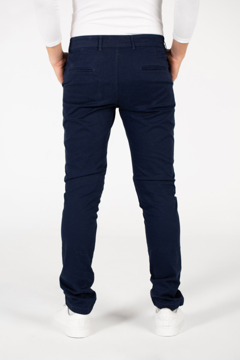 Men's Slim Fit Basic Gabardine Pants