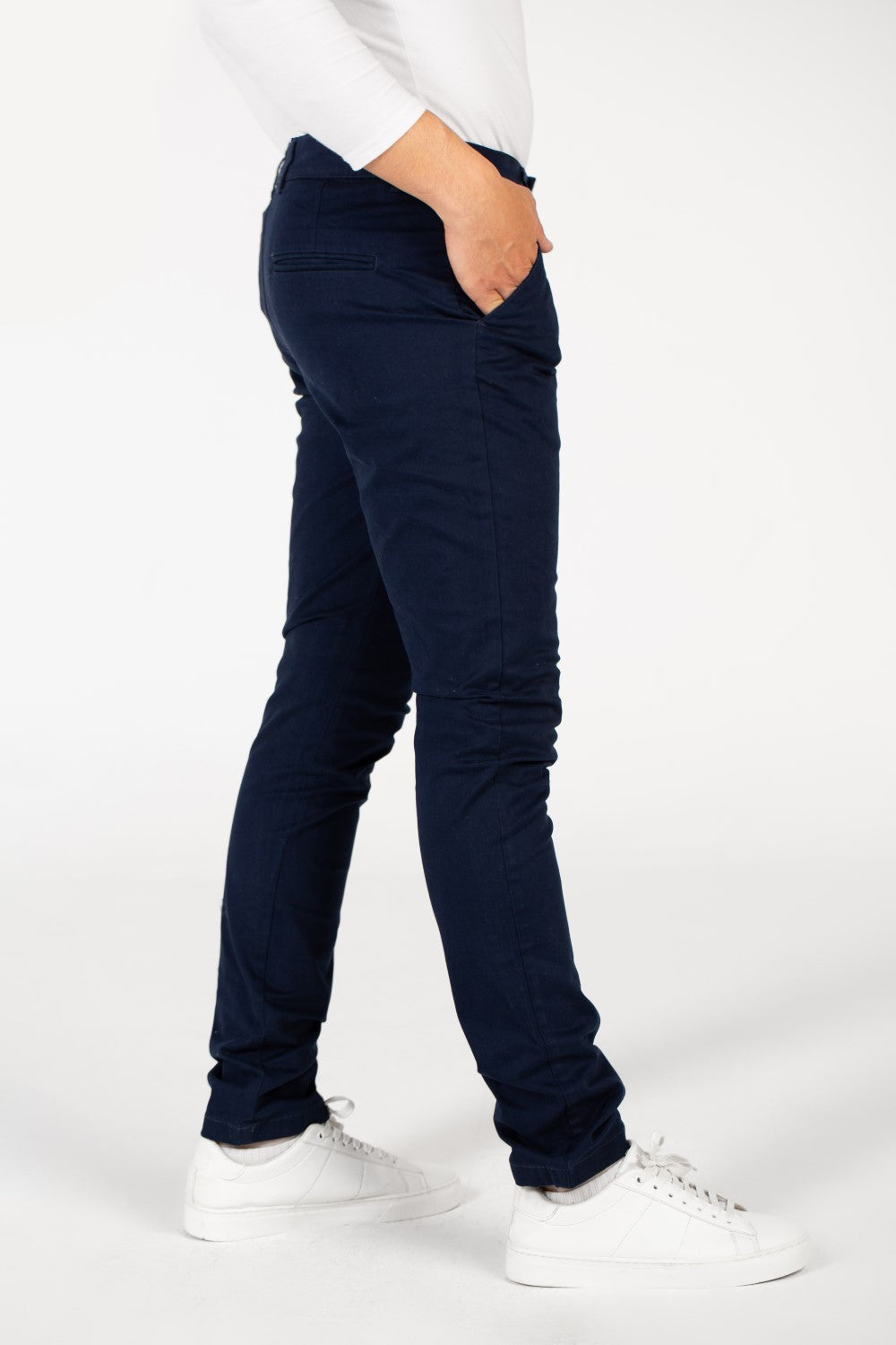 Men's Slim Fit Basic Gabardine Pants
