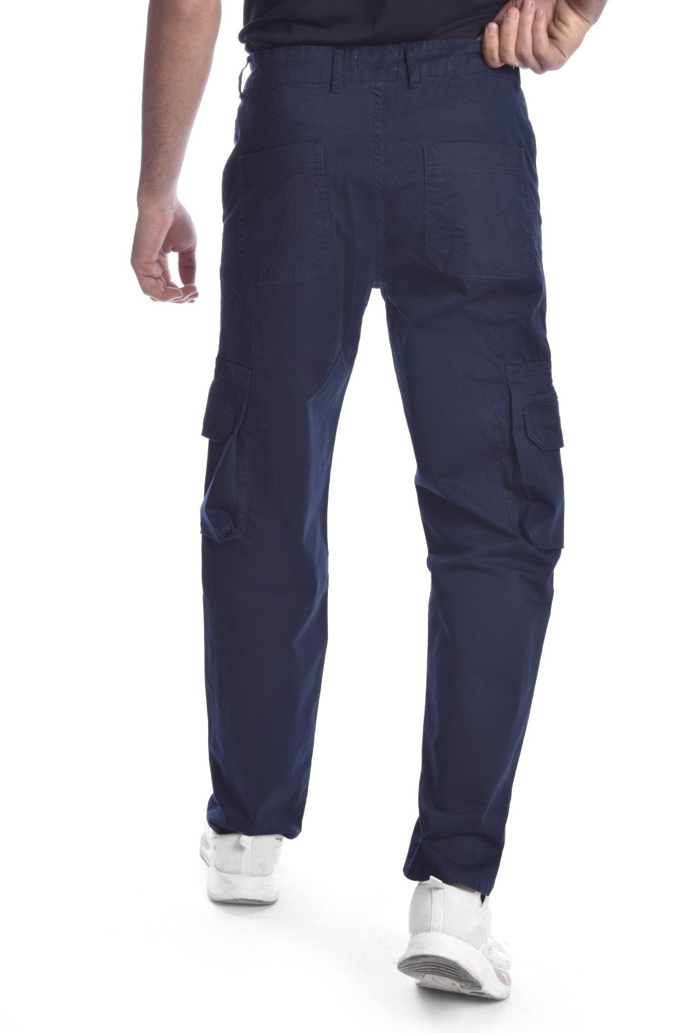 Men's Regular Fit Cargo Gabardines Pants With Unique Details