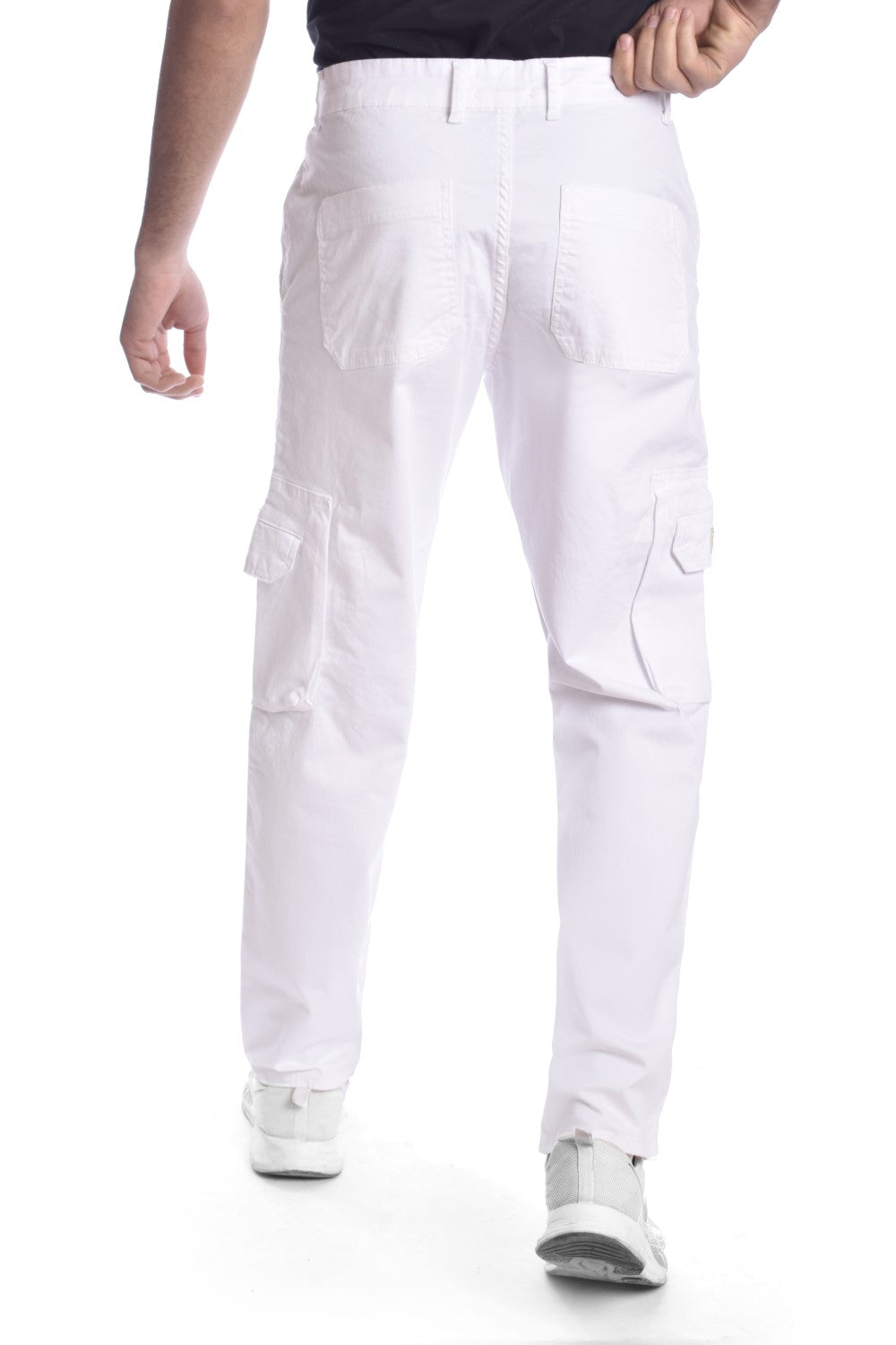 Men's Regular Fit Cargo Gabardines Pants With Unique Details