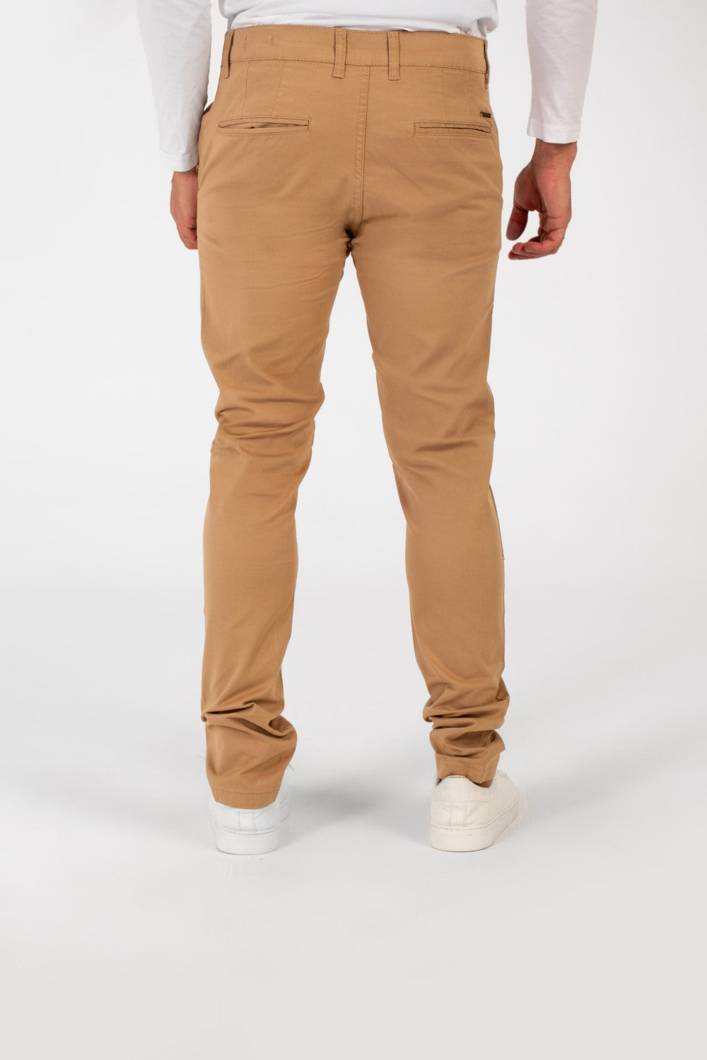 Men's Basic Slim Fit Classic Gabardine Pants