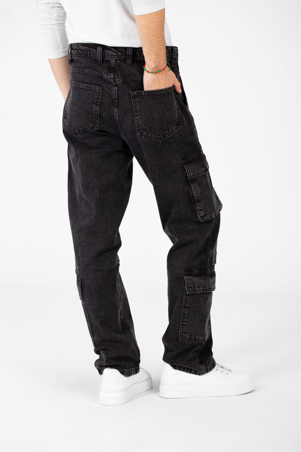 Men's Wide Leg Jeans Pants With A Unique Modern Cut