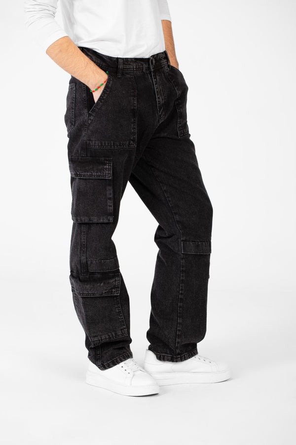 Men's Wide Leg Jeans Pants With A Unique Modern Cut