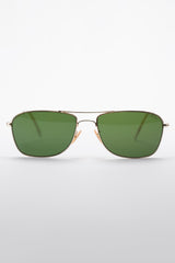 نظارات شمسية رجالية معدنية بإطار أساسي وخامة عالية الجودة