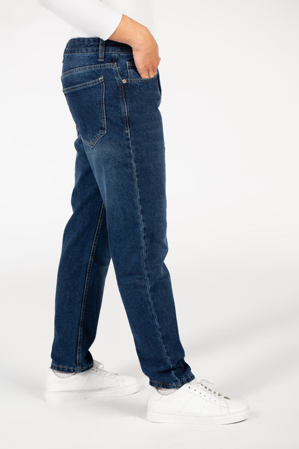Men's Five Pocket Boyfriend Jeans Pants
