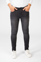Men's Jeans Used Pants With A Super Skinny Fit