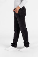 Men's Regular Fit Five Pocket Used Jeans Pants